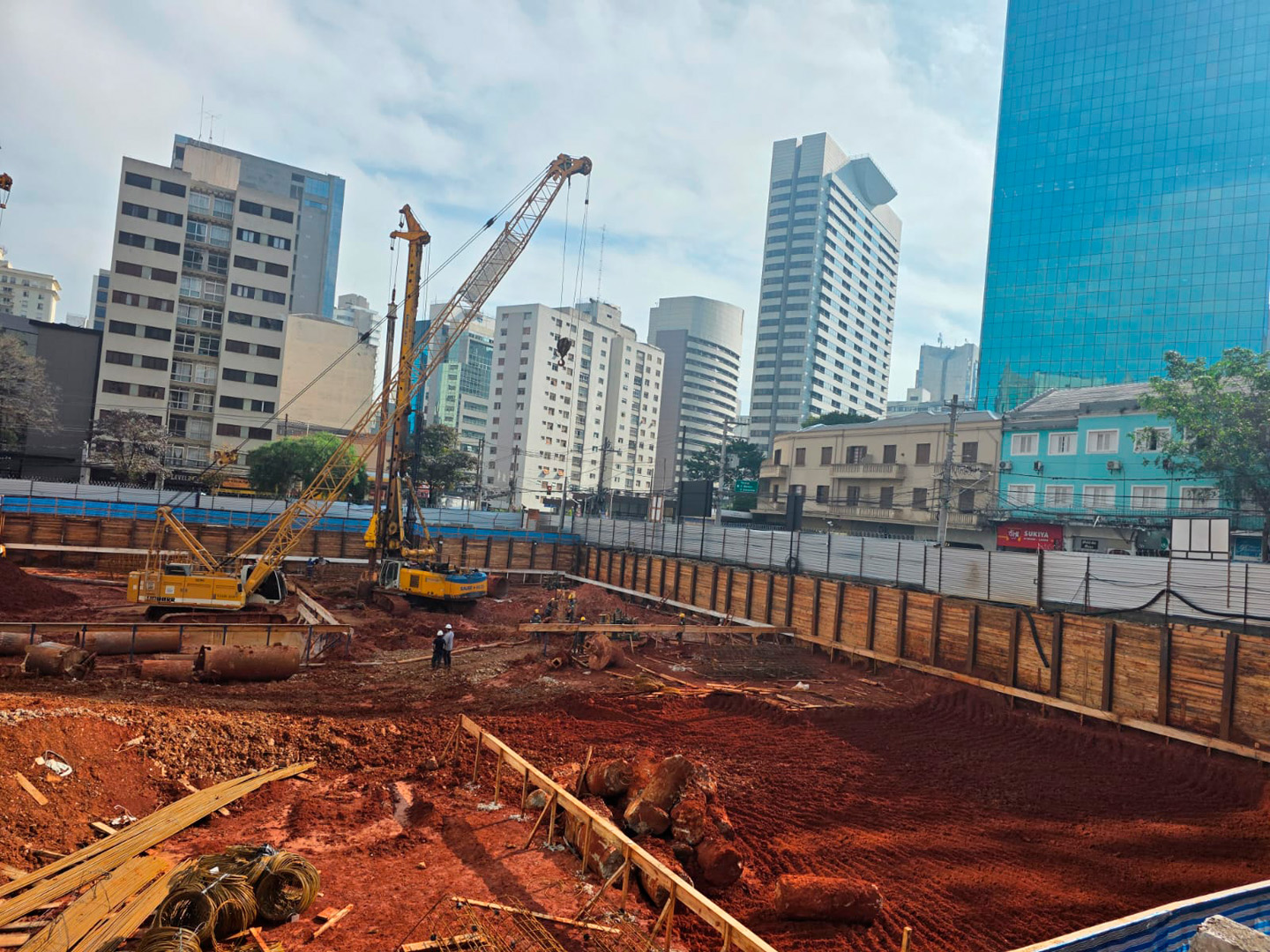 Andamento de obra — Julho de 2026