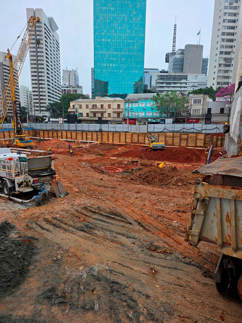 Andamento de obra — Julho de 2026