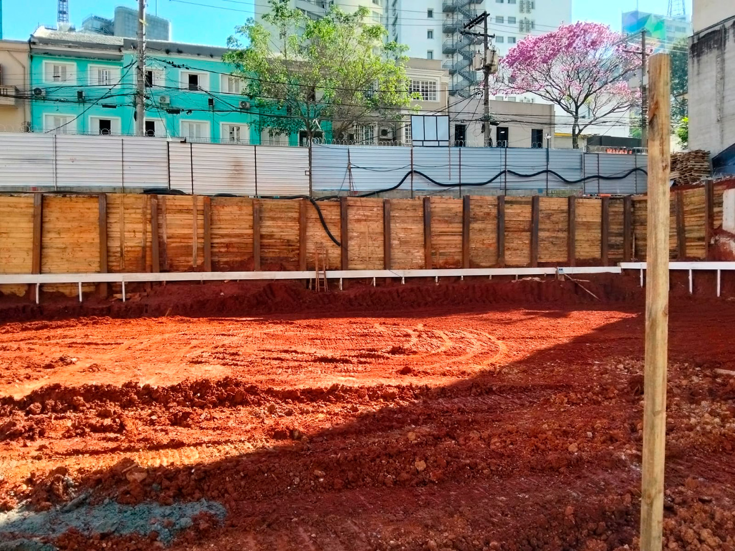 Andamento de obra — Julho de 2026
