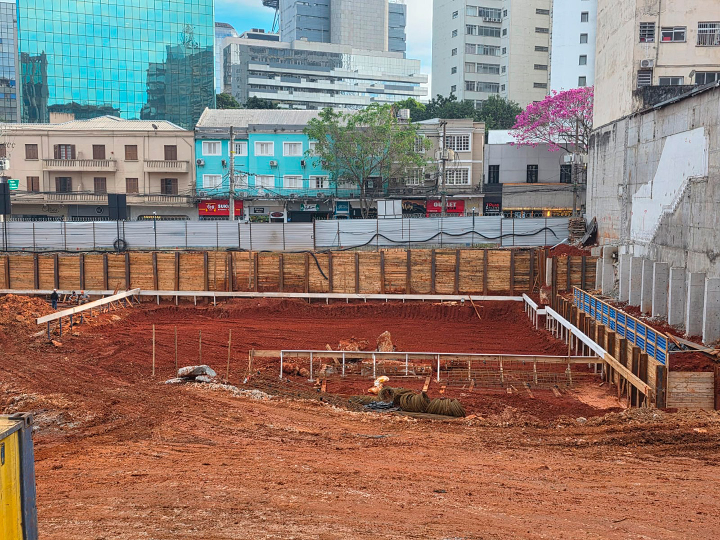 Andamento de obra — Julho de 2026